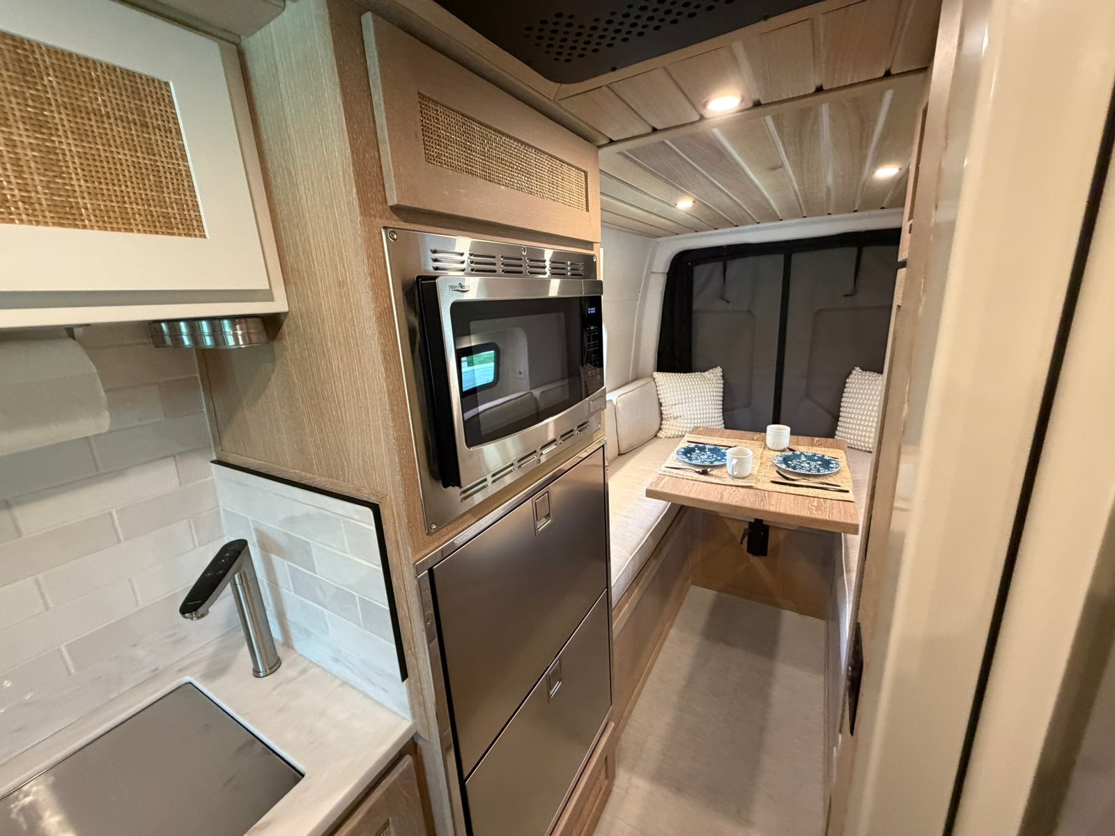 Rear seating area
